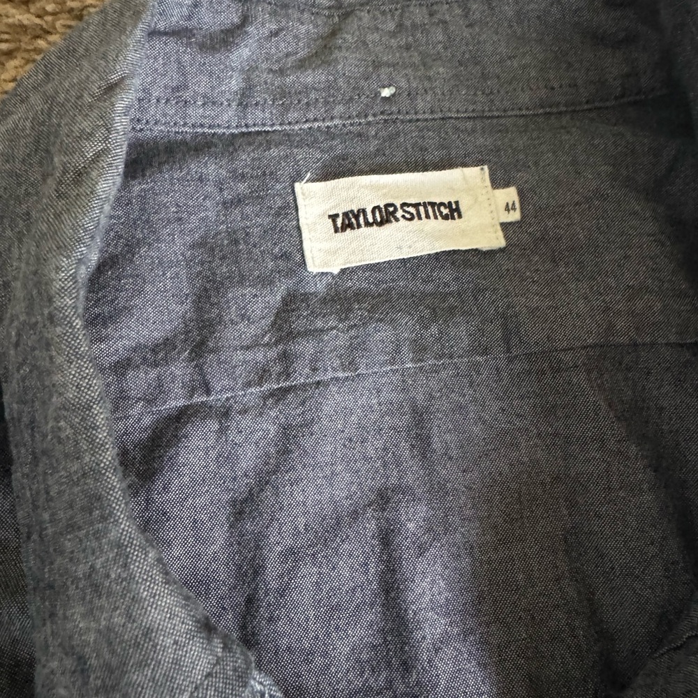 Taylor Stitch Charcoal Button-Up